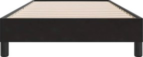 vidaXL Πλαίσιο κρεβατιού χωρίς στρώμα Μαύρο 100x220 cm Βελούδινο