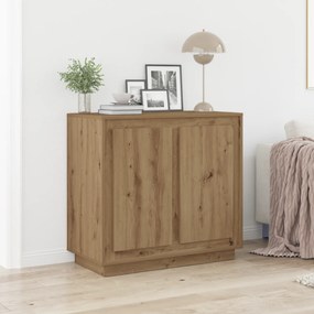 vidaXL Σιφωνάς Artisan Oak 80x34x75 εκ. Κατασκευασμένο ξύλο