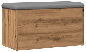 vidaXL Πάγκος αποθήκευσης  Artisan Oak 82x42x45 cm Κατασκευασμένο ξύλο