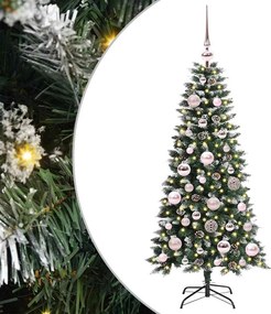 vidaXL Τεχνητό Χριστουγεννιάτικο Δέντρο με 150 LED Πράσινο 120 cm