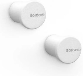 Brabantia 1005681 Άγκιστρο Μπάνιου Διπλό MindSet Mineral Fresh White 2 τμχ