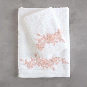 Πετσέτες Μπάνιου (Σετ 3τμχ) Rythmos Hemera 500gsm Λευκό