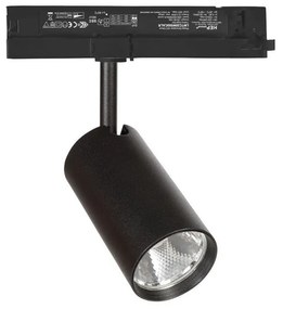Σποτ Ράγας VK/04352/TR/D/B/40/940 Dimmable 220-240V Led 23.7W 4000K 3137lm 40° IP20 Black VKLed