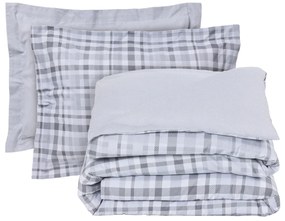DAS HOME ΣΕΤ ΣΕΝΤΟΝΙΑ ΥΠΕΡΔΙΠΛΑ ΜΕ ΛΑΣΤΙΧΟ CASUAL 5431 GREY