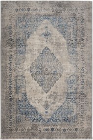 Χαλί Fanci D173B Light Grey-Light Blue Βιοκαρπέτ 80X150cm