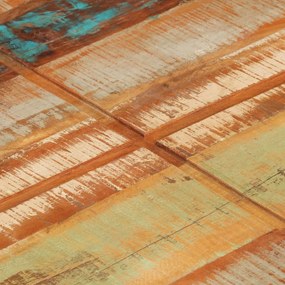 vidaXL Τραπεζάκι Σαλονιού 80 x 80 x 28 εκ. από Μασίφ Ανακυκλωμένο Ξύλο