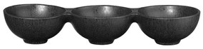 Μπωλ Σερβιρίσματος 3 Θέσεων Grande Nero 5238174 32x10,5cm Black Asa Selection Κεραμικό