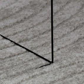 vidaXL Χαλί εσωτερικού χώρου GALATI Γκρι 120 x 120 cm Πολυεστέρας