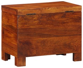 vidaXL Κιβώτιο Αποθήκευσης  Καφέ 50x30x40 εκ από Μασίφ Ξύλο Ακακίας