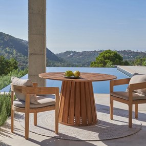 Τραπέζι κήπου από ξύλο teak, Velizy