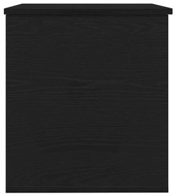 vidaXL Κουτί αποθήκευσης Μαύρη δρυς 60 x 42 x 46 cm Επεξεργασμένο ξύλο