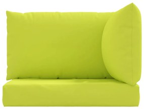 Μαξιλάρια Παλέτας 3 τεμ. Αν. Πράσινο από Ύφασμα Oxford - Πράσινο