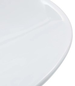 vidaXL Νιπτήρας Λευκός 58,5 x 39 x 14 εκ. Κεραμικός