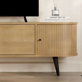 Έπιπλο τηλεόρασης Gentle sapphire oak 180x40x52εκ