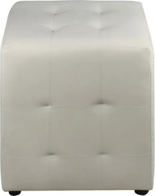 CONY Σκαμπό Βοηθητικό, Pu  Εκρού   1τμχ