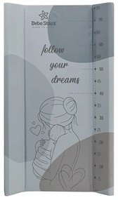 Σκληρή Αλλαξιέρα (45x77) Bebe Stars Stone Olive 18-189