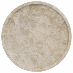 Artekko Marble Πιάτο Πιατέλα Μάρμαρο Μπεζ (20x20x2)cm