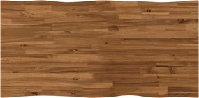 vidaXL Επιφάνεια Τραπεζιού Live Edge 140 x 60 x 3,2 cm Ορθογώνιος