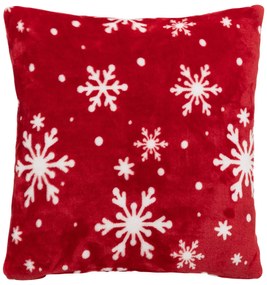 Χριστουγεννιάτικο Βελουτέ Μαξιλάρι (40x40) A-S Snowflakes 191558