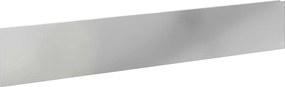 vidaXL Περίγραμμα γκαζόν 10 τμχ. 100 x 18 εκ Galvanised Steel Ασημί