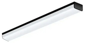 Γραμμικό Φωτιστικό LED VT-3300180 3000K|4500K|6500K 2160lm 18W 59x6x3,6cm Black Metanor