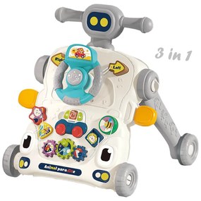 Περπατούρα Bebe Stars Robbie 3 Ιn 1 Grey 4244
