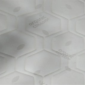 Stewehome Στρώμα μωρού από μπαμπού και σφουγγάρι 110x70x10 cm