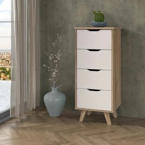Σιφονιέρα Vankka Eik 45 x 42 x 108 cm 45 x 108,7 x 42 cm