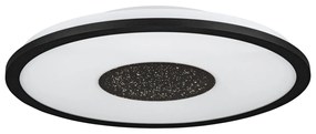 Φωτιστικό Οροφής Eglo 900558 MARMORATA Μαύρο Ματ (Black Mat)|Λευκό (White) 3000K