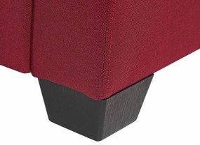 Γωνιακός Καναπές Berwyn 1321, Κόκκινο, 250x140x83cm, 69 kg, Πόδια: Πλαστική ύλη, Ξύλο: Ευκάλυπτος | Epipla1.gr