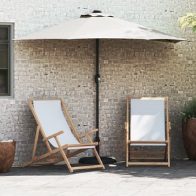 vidaXL Ημιόνι Παράσολα Κήπου 294 cm