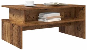 vidaXL Τραπεζάκι σαλονιού Παλιό ξύλο 90 x 55 x 42.5 εκ