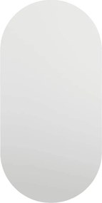 vidaXL Καθρέφτης με Φώτα LED 60x30 εκ. Γυαλί Οβάλ