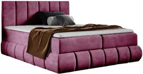 Επενδυμένο κρεβάτι Venezia-Roz-120 x 200