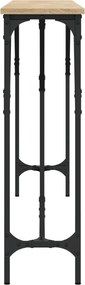 vidaXL Τραπέζι Κονσόλα Sonoma Δρυς 180x23x75 εκ. Επεξεργασμένο Ξύλο