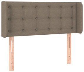 vidaXL Κεφαλάρι με Πτερύγια Taupe 83x16x78/88 εκ. Υφασμάτινο