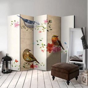 Διαχωριστικό με 5 τμήματα - Bird Song II [Room Dividers] 225x172