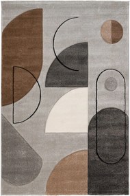 Χαλί City 64206 895 Grey-Brown Βιοκαρπέτ 200X290cm