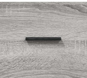 Ντουλάπι Γκρι Sonoma 69,5 x 34 x 180 εκ. Επεξεργασμένο Ξύλο 3189403