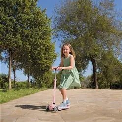 Globber Scooter Primo Plus Lights Pastel Pink