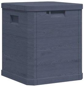 vidaXL Μπαούλο Αποθήκευσης Κήπου Ανθρακί 90 Λίτρα