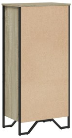 vidaXL Βιβλιοθήκη Sonoma Δρυς 50x31x106 εκ. από Επεξεργασμένο Ξύλο