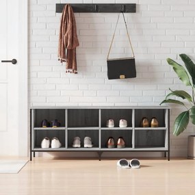 vidaXL Ντουλάπα Παπουτσιών Γκρι Sonoma