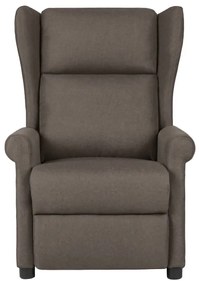 vidaXL Πολυθρόνα Ανακλινόμενη Καφέ Υφασμάτινη