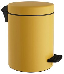 Κάδος Απορριμμάτων 5lt 05-096-603 Yellow Pam Co Stainless Steel