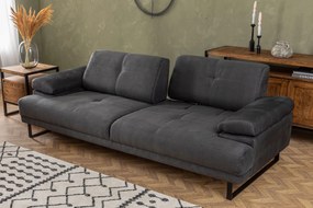 3-Seat Sofa-Bed Mustang - Anthracite Anthracite