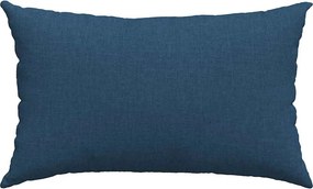 vidaXL Μαξιλάρι Καναπέ 2 pcs Μπλε 50 x 30 cm ύφασμα
