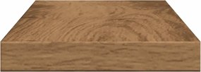 vidaXL Ράφια Τοίχου 4 τεμ. Artisan Δρυς 40x10x1,5εκ. από Επεξεργ. Ξύλο