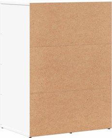 vidaXL Βοηθητικό Ντουλάπι 2τεμ. Λευκός 59 x 39 x 80 εκ. Επεξεργ. Ξύλο