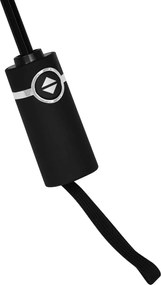 vidaXL Ομπρέλα Πτυσσόμενη Αυτόματη Μαύρη 104 εκ.